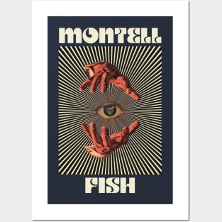 Hand Eyes Montel Fish Posters and Art